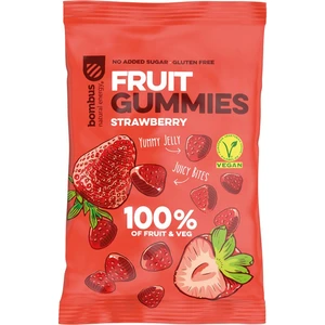 BOMBUS Fruit energy strawberry gummies 35 g