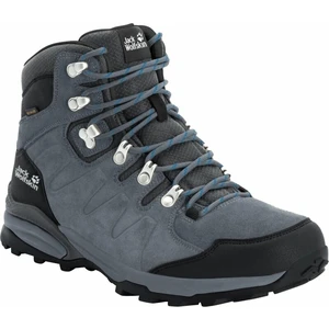 Jack Wolfskin Buty męskie trekkingowe Refugio Texapore Mid Grey/Black 41