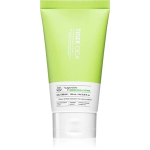 It´s Skin Tiger Cica Green Chill Down hydratačný a upokojujúci gél pre mastnú a problematickú pleť 100 ml