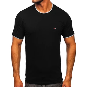 Tricou negru bărbați Bolf 14316