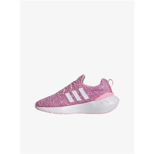 Pink Girl Brindle Shoes adidas Originals Swift Run 22 - Girls