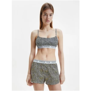 Black-and-White Women Patterned Bra Calvin Klein - Women