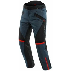 Dainese Tempest 3 D-Dry Ebony/Black/Lava Red 52 Standard Textilní kalhoty