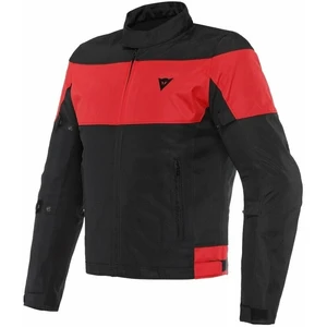 Dainese Elettrica Air Black/Black/Lava Red 56 Blouson textile