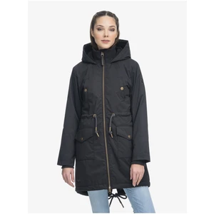 Black Women's Hooded Parka Ragwear Crescend - Women