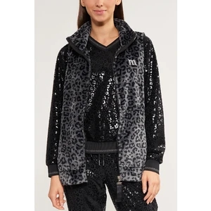 MONNARI Woman's Jackets Patterned Women's Tank Top Multi Black