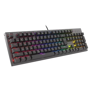 Genesis herní mechanická klávesnice THOR 303/RGB/Outemu Red/Drátová USB/US layout/Černá