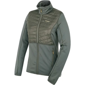 Husky Airy L M, dk. grey green Dámská mikina na zip