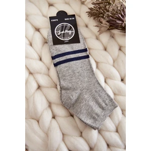 Women's Cotton Ankle Socks Grey