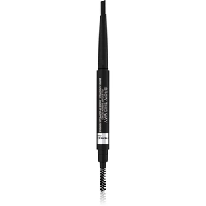 Rimmel Brow This Way tužka na obočí s kartáčkem 2 v 1 odstín 004 Soft Black 0,25 g