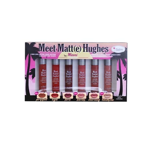 theBalm Meet Matt(e) Hughes Mini Kit Miami sada tekutých rúžov (pre dlhotrvajúci efekt)