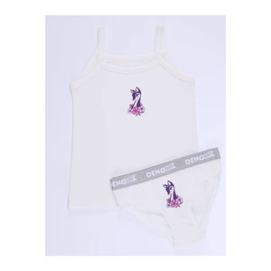 Denokids Underwear Set - White - Graphic