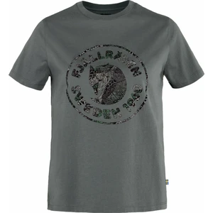 Fjällräven Kånken Art Logo Tee W Basalt L Camisa para exteriores