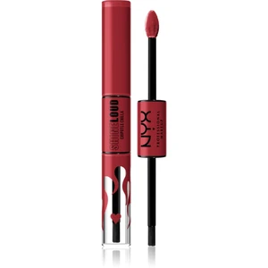 NYX Professional Makeup Shine Loud High Shine Lip Color tekutý rúž s vysokým leskom odtieň 34 Rebel In Red Serrano 6,5 ml