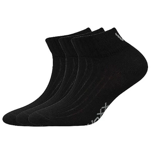 Voxx Setra Unisex sportovní ponožky - 3 páry BM000000599400100299 černá 47-50 (32-34)
