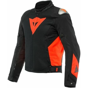 Dainese Energyca Air Tex Jacket Black/Fluo Red 60 Chaqueta textil