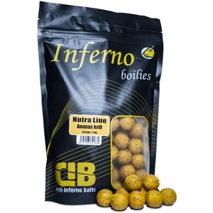 Carp inferno boilies nutra line ananás krill - 1 kg 24 mm