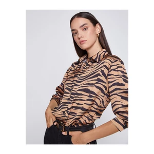 Koton Zebra Patterned Shirt