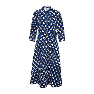 Orsay Černo-modré dámské vzorované šaty - Dámské