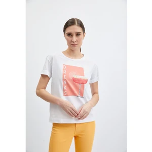 Orsay White Womens T-Shirt - Women