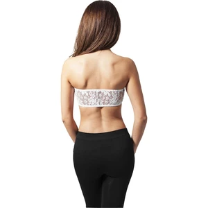 Women's Bandeau Lace White