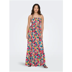 Green-pink Women Floral Maxi-Dresses JDY Starr - Ladies