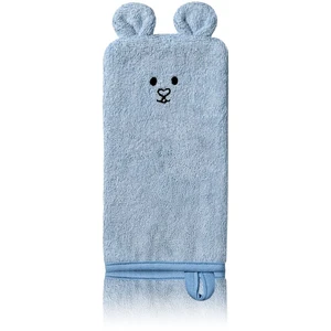 BABYONO Žinka na umývanie bambusová - blue 25x12 cm