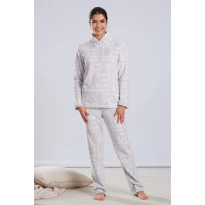 Dámské pyžamo Lady Belty 22I-1605C-15 - BELUNICO/potisk / M BEL5E023-UNICO