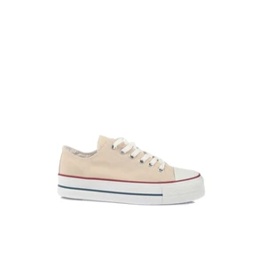 Trendyol Beige Women's Sneaker