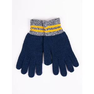 Yoclub Man's Gloves RED-0074F-AA50-006 Navy Blue