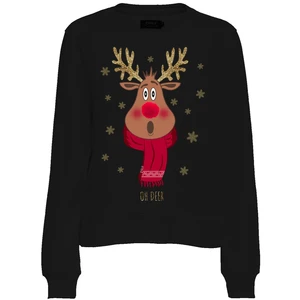 ONLY Dámsky sveter ONLY DA Regular Fit 15270956 Black RUDOLPH M