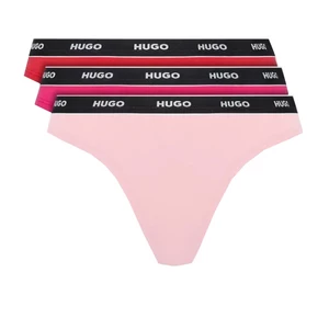 Hugo Boss 3 PACK - dámské kalhotky HUGO 50480157-969 XXL