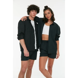 Trendyol Shirt - Black - Oversize
