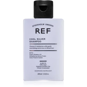 REF Cool Silver Shampoo strieborný šampón neutralizujúci žlté tóny 100 ml