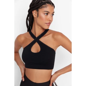 Női melltartó Trendyol TWOAW23SS00002/Black