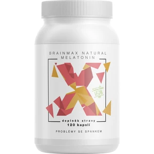 BrainMax Natural Melatonin 120 kapsúl