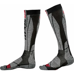 Rev'it! Chaussettes Socks Andes Light Grey/Red 35/38