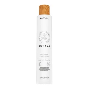 Kemon Actyva Purezza Shampoo hĺbkovo čistiaci šampón proti lupinám pre normálne až mastné vlasy 250 ml
