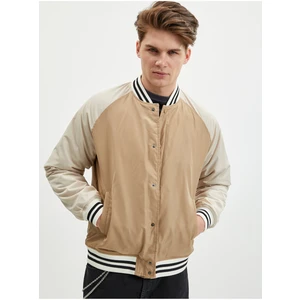 Beige Men's Bomber ONLY & SONS Chris - Men