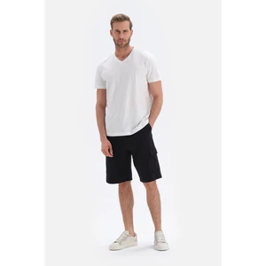 Dagi Black Cargo Shorts with Pocket