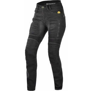 Trilobite 661 Parado Slim Fit Ladies Level 2 Black 34 Vaqueros de moto