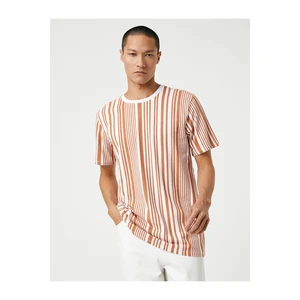 Koton Basic T-shirt Crew Neck Short Sleeved
