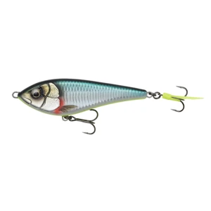 Savage gear wobler deviator swim green silver - 12,5 cm 50 g