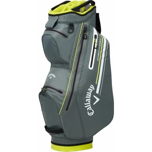 Callaway Chev Dry 14 Charcoal/Flower Yellow Borsa da golf Cart Bag