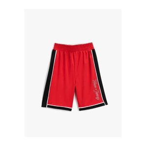 Koton Color Block Basketball Shorts