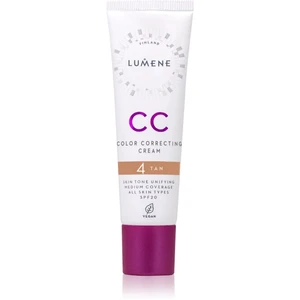 Lumene Color Correcting CC krém pre jednotný tón pleti SPF 20 odtieň Tan 30 ml