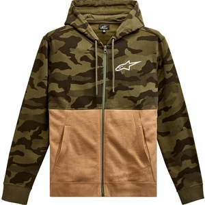 Alpinestars Camo Block Hood Military/Sand L Hanorac