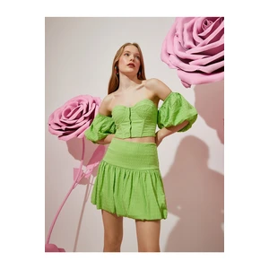 Koton Rachel Araz X - Off-the-Shoulder Bustier