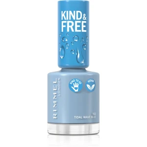 Rimmel Kind & Free lak na nechty odtieň 152 Tidal Wave Blue 8 ml