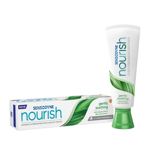 Sensodyne Nourish Gently Soothing bioaktivní zubní pasta s fluoridem 75 ml